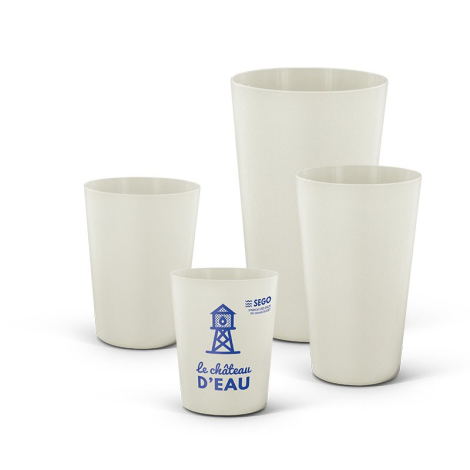Gobelet réutilisable 120 ml personnalisable - BIO