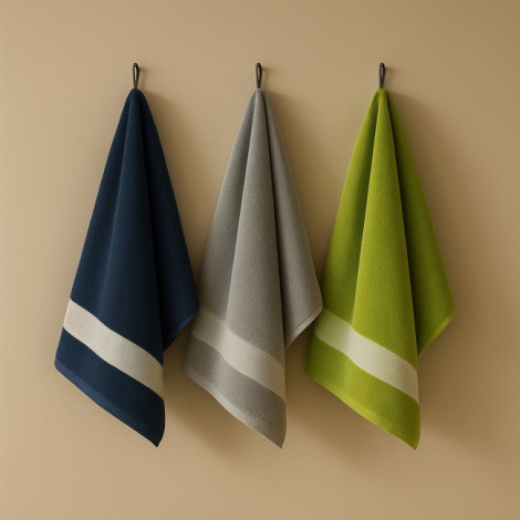 Serviette de sport personnalisable coton recyclé SEASPORT