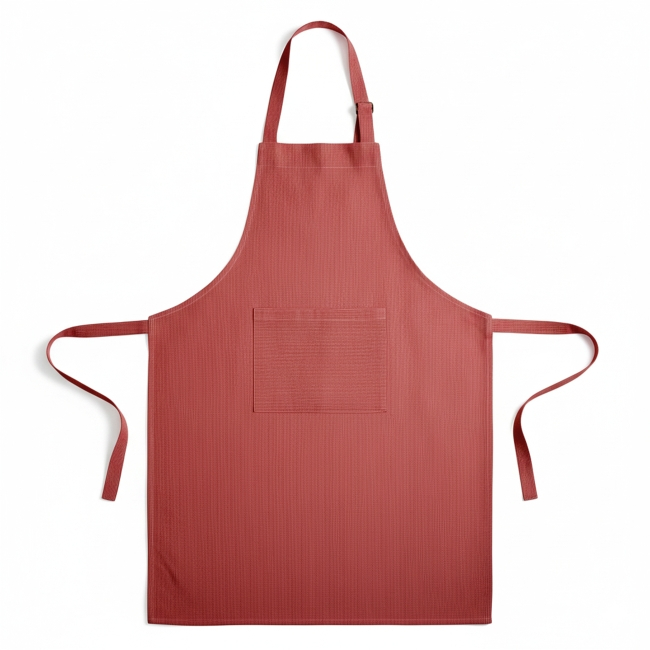 Ensemble tablier et torchon promotionnels STRIPCOOK Rouge