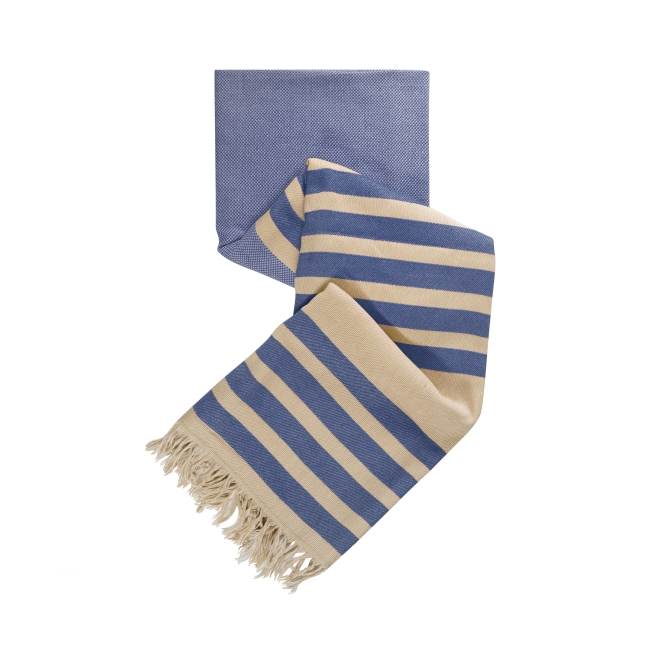 Fouta publicitaire - Azov Bleu