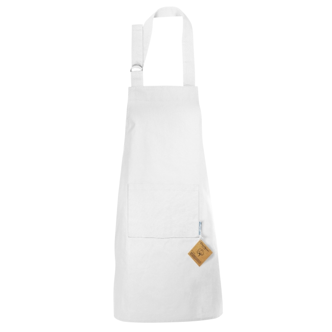 Tablier publicitaire coton bio 180 gr/m² - Master Cook Blanc