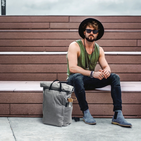 Sac à dos ordinateur 13" personnalisable rPET REWAY