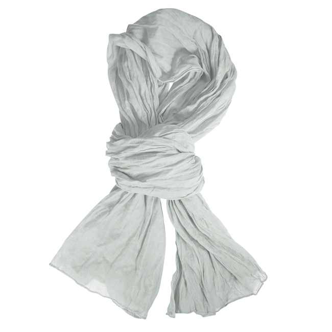 Chèche 3 en 1 100 % coton personnalisable - Lawrence Gris