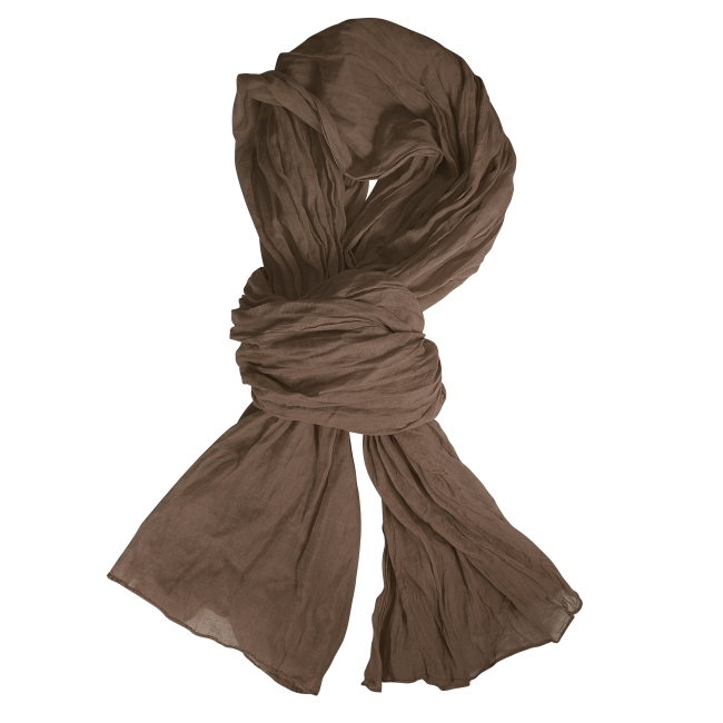 Chèche 3 en 1 100 % coton personnalisable - Lawrence Taupe