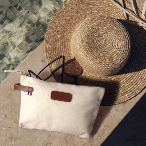 Trousse publicitaire en coton bio 360 g - Musette