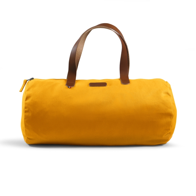 Sac polochon publicitaire coton bio 360 g - RIGODON Jaune