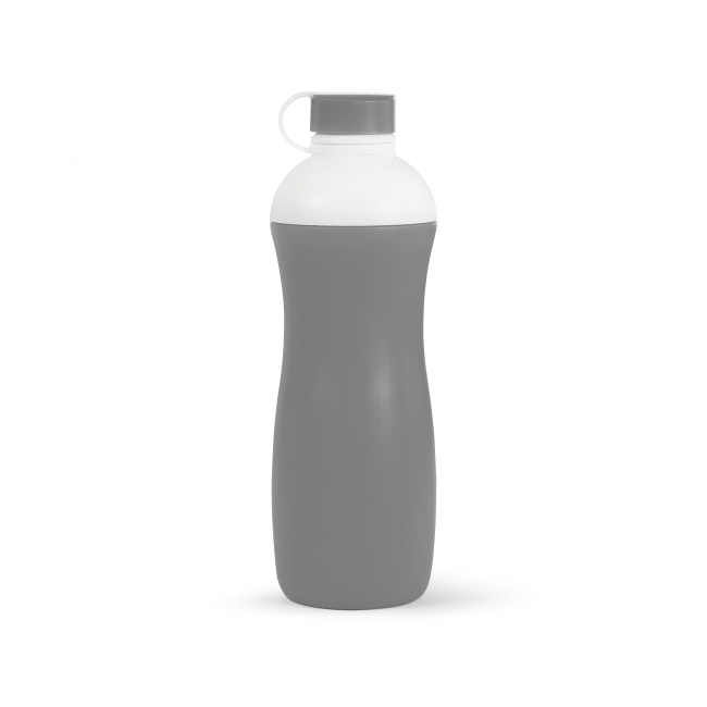 Bouteille personnalisée plastique biosourcé Europe BOTL4 Gris