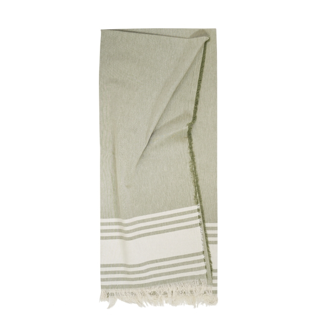 Fouta légère personnalisable - Sandy kaki