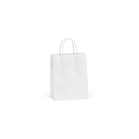 Sac kraft publicitaire blanc 3 L Etna S