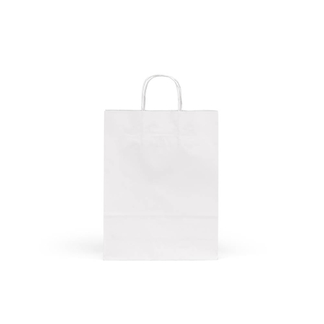 Sac kraft blanc 6,5 L promotionnel Etna M