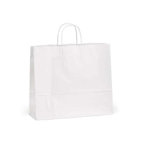 Sac kraft 17 L personnalisable blanc Etna XL