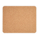 Vue de dessus d’un sous-main en liège rectangulaire aux angles arrondis présenté seul sur fond neutre, sans marquage visible.