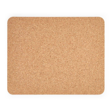 Vue de face d’un tableau mémo en liège aux angles arrondis présenté seul sur fond neutre, sans personnalisation visible.