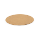 Set de table rond en liège présenté en légère perspective, sans personnalisation visible.