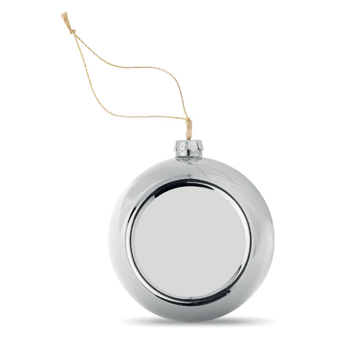 Boule personnalisable sublimation HAPPY BALL Argent