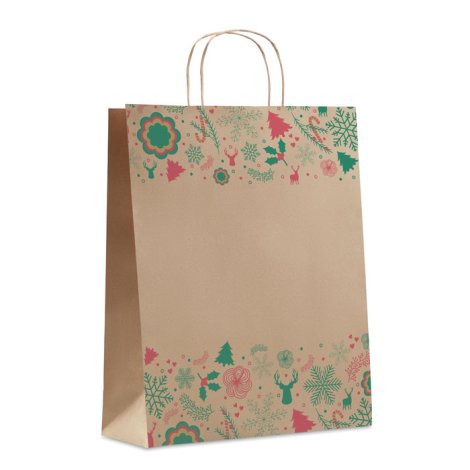 Sac cadeau en papier à personnaliser 32X12X40 cm BAO LARGE