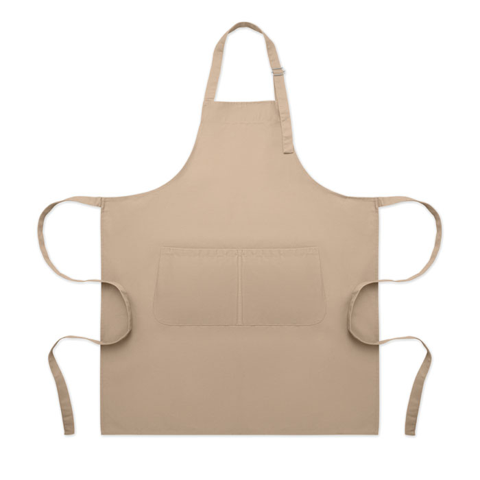 Tablier réglable promotionnel en polycoton 240 g/m² Gala corde
