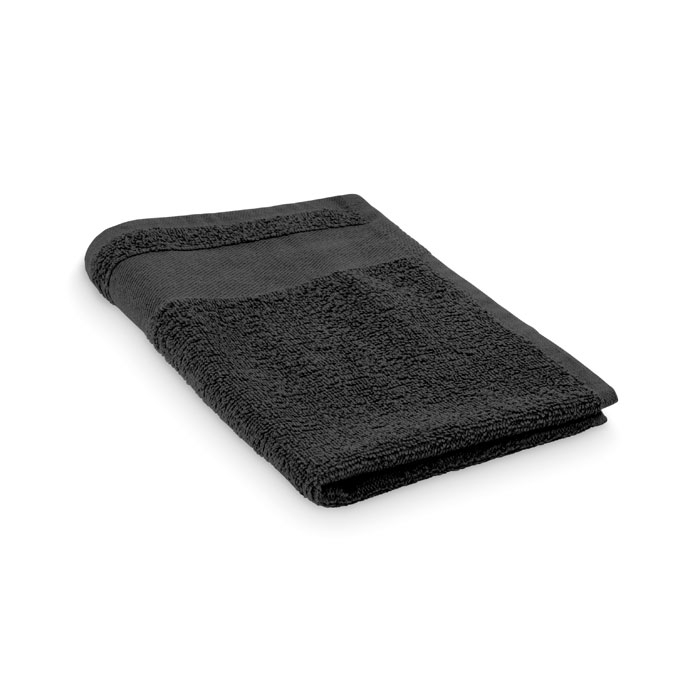 Serviette invités coton 380 g/m² 30 × 50 cm Island 30 Noir