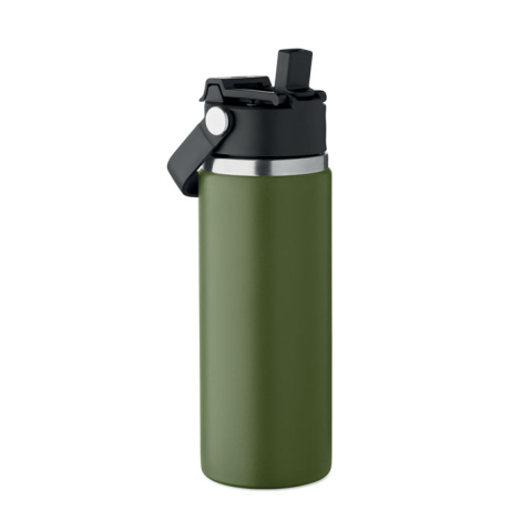Bouteille isotherme 500 ml avec paille personnalisée Suma Grip