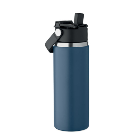 Bouteille isotherme 500 ml avec paille personnalisée Suma Grip