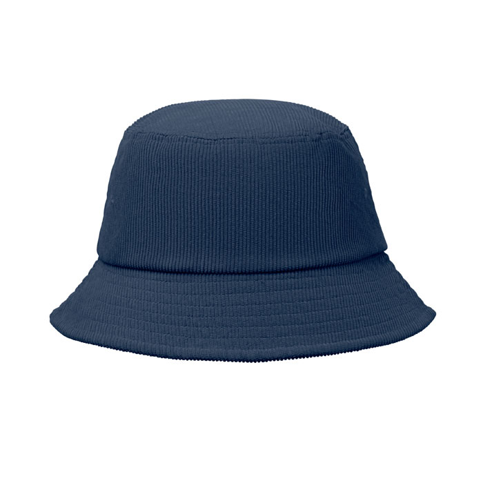 Bob en velours côtelé à personnaliser 220 g/m² Scoop Bleu
