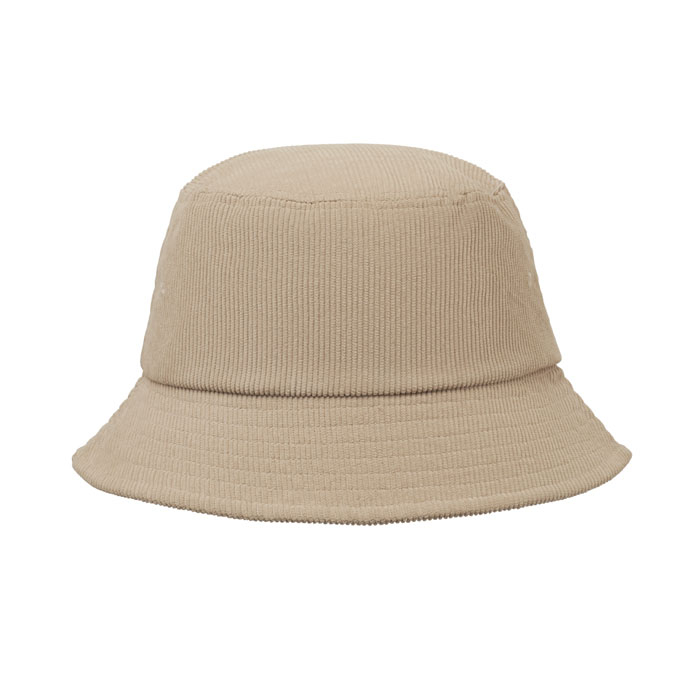 Bob en velours côtelé à personnaliser 220 g/m² Scoop Beige