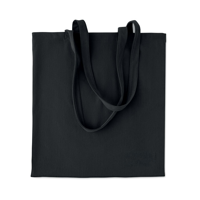 Sac velours côtelé personnalisable 220 g/m² Cordy B Noir