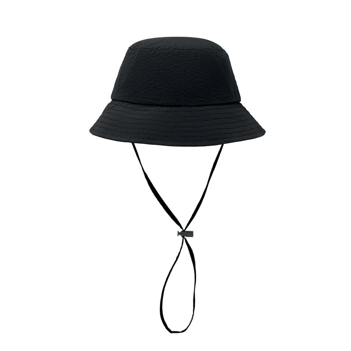 Chapeau de pêcheur publicitaire imperméable Palmar Noir