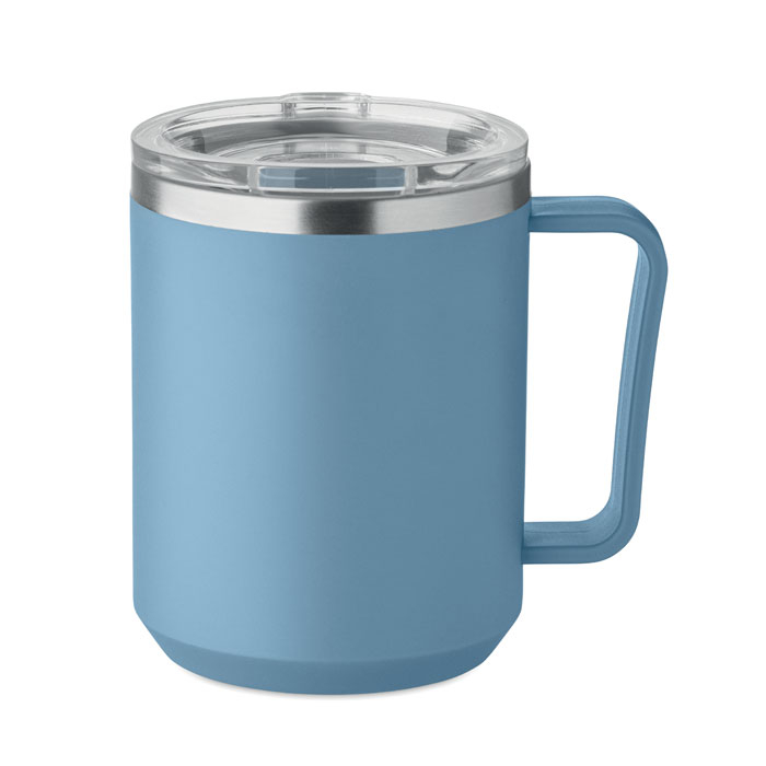 Mug personnalisable double paroi 400 ml Cocoa petrole