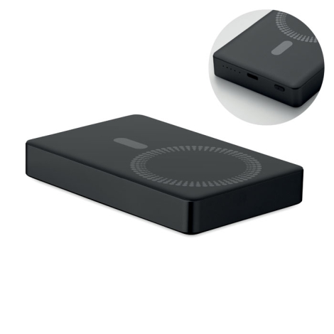 Powerbank 10 000 mAh en alu recyclé personnalisé Powermag