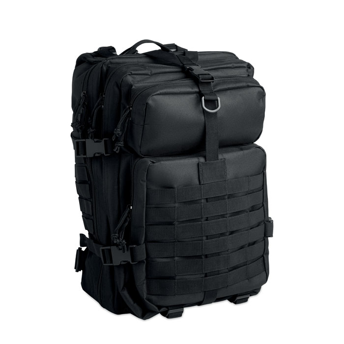 Sac à dos outdoor 50 L en RPET à personnaliser Carryconfi Noir