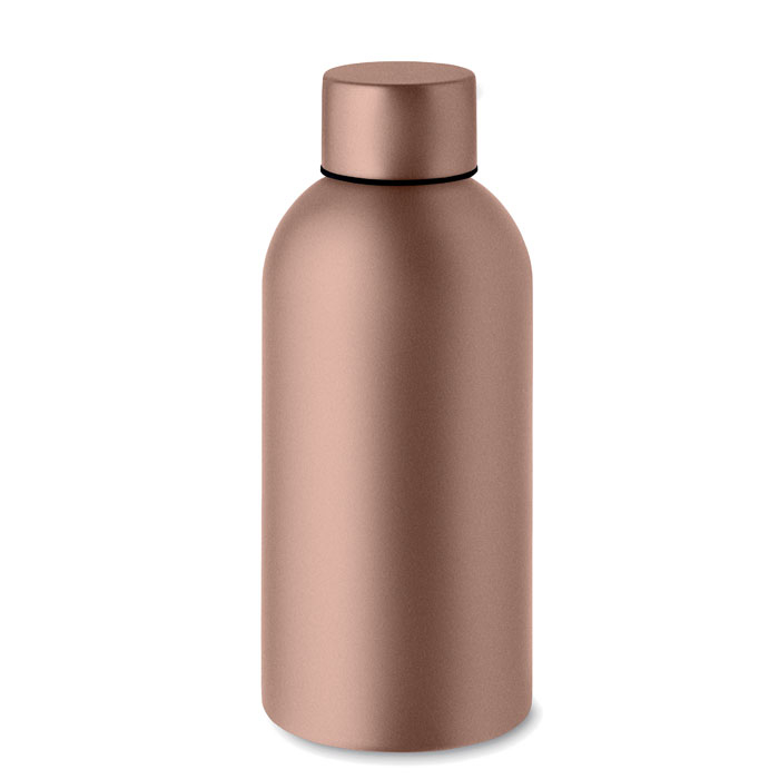 Bouteille simple paroi 500ml acier recyclé ATHENA MID Cuivre