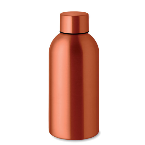 Bouteille simple paroi 500ml acier recyclé ATHENA MID