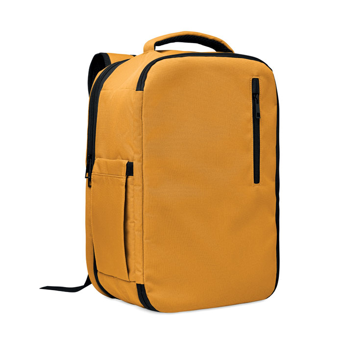 Sac à dos cabine extensible rPET personnalisable Flysafe Ochre