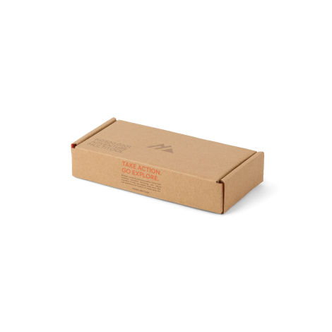 Coffret de présentation fermé en carton contenant la pince, sans personnalisation visible.