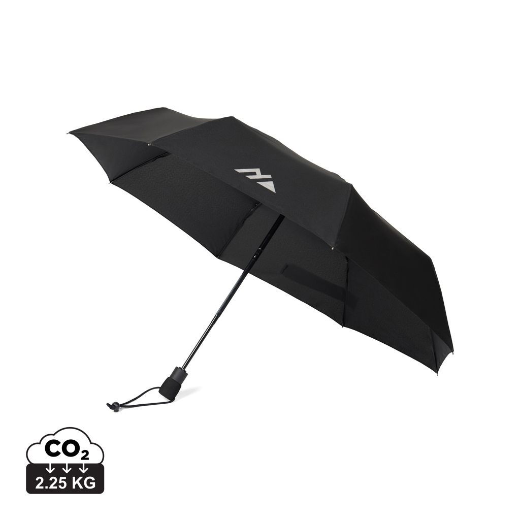 Parapluie tempête à personnaliser rPET 23" Noir