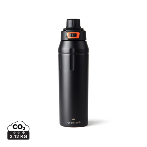 Gourde sport 750 ml personnalisée avec couvercle verrouillable