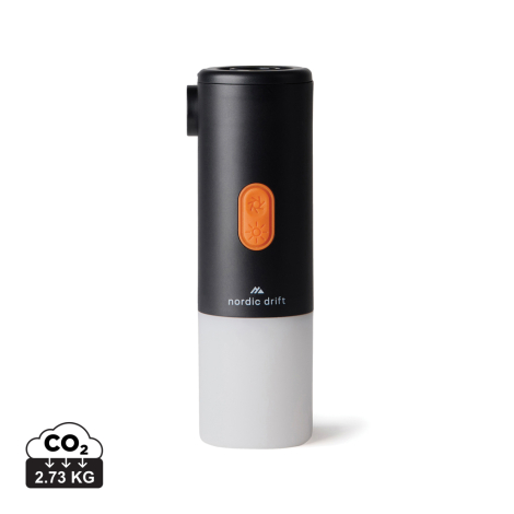 Lampe camping à personnaliser avec pompe à air intégrée