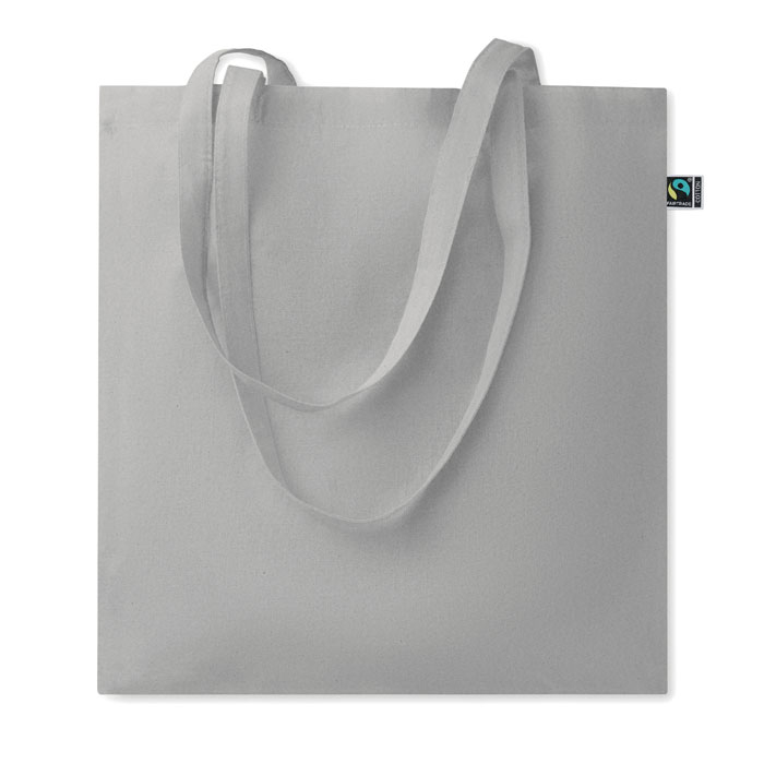 Sac shopping personnalisé coton Fairtrade 180g Osole+ Colour Gris