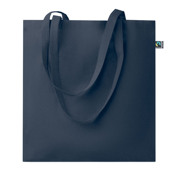 Sac shopping personnalisé coton Fairtrade 180g Osole+ Colour Bleu