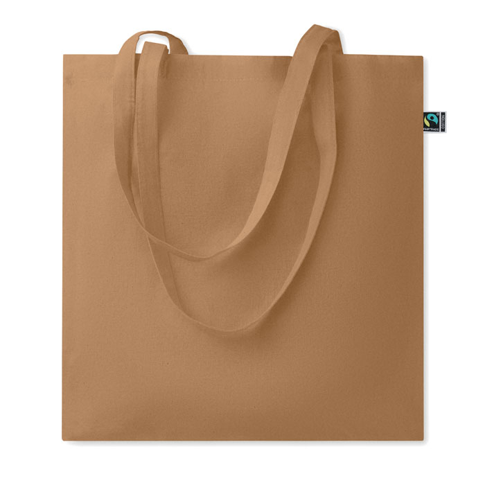 Sac shopping personnalisé coton Fairtrade 180g Osole+ Colour Ivoire