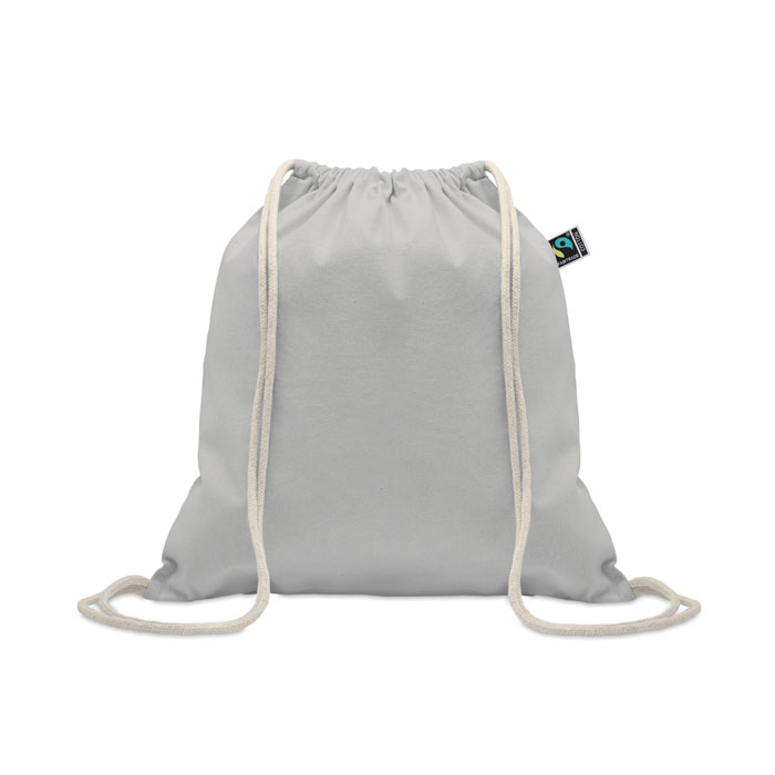 Sac à cordon en coton 180 g/m² à personnaliser Osole Draw Gris