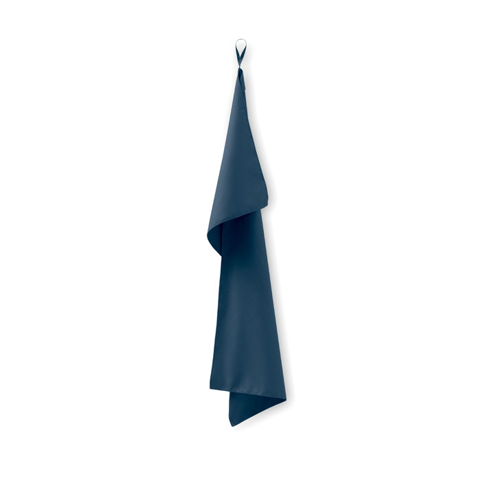 Serviette microfibre 50 × 100 cm personnalisable Atoll 50 Bleu