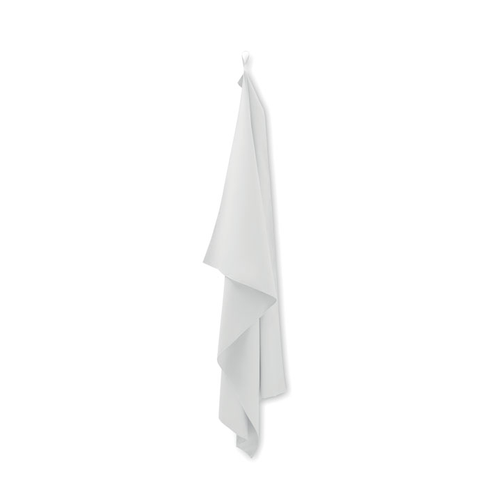 Serviette publicitaire grand format 100 × 150 cm Atoll 100 Blanc