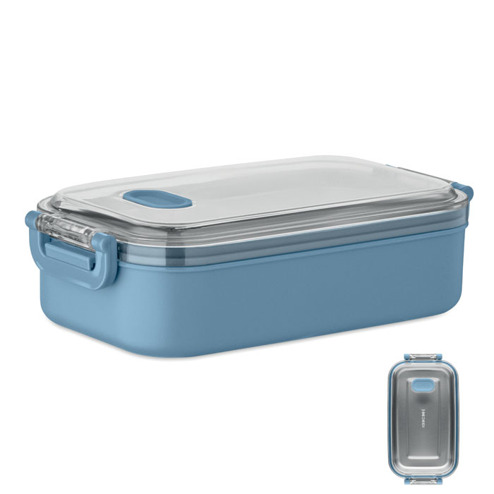 Boîte à lunch personnalisée 750 ml en PP Hoagie petrole