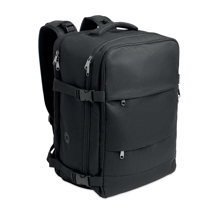 Sac à dos cabine extensible promotionnel Flyhigh Noir