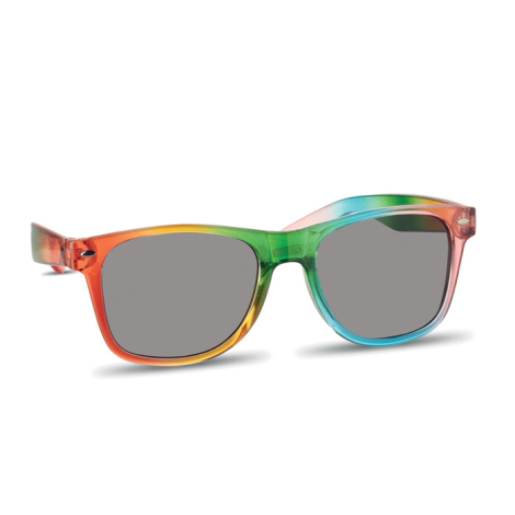 Lunettes de soleil arc-en-ciel UV400 personnalisables Borea