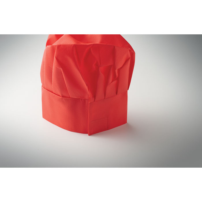 Set cuisine enfant publicitaire en RPET 80 g/m² Kid Chef Rouge