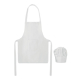 Set cuisine enfant publicitaire en RPET 80 g/m² Kid Chef Set cuisine enfant publicitaire en RPET 80 g/m² Kid Chef