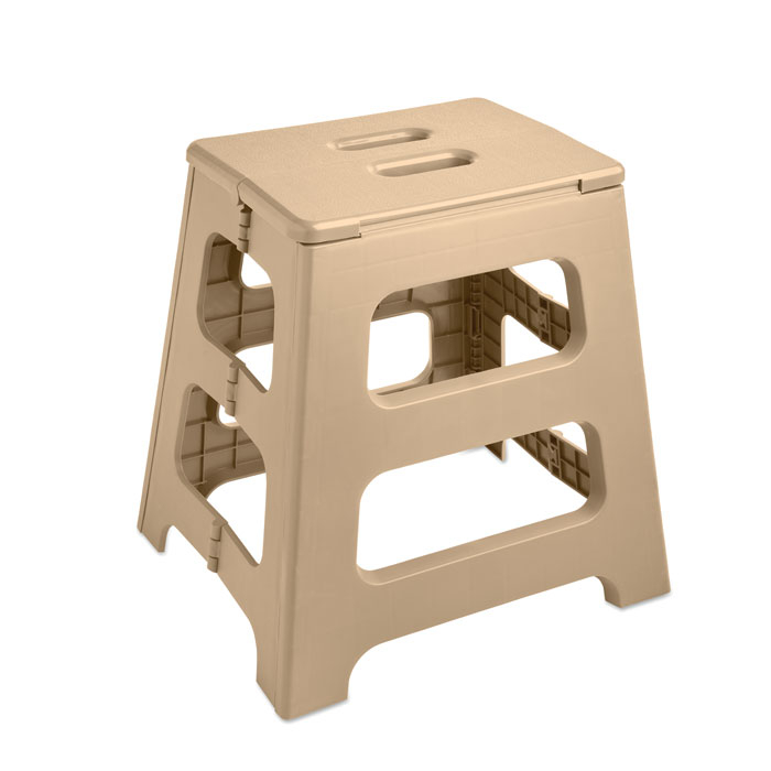 Tabouret pliable et portable personnalisable Jak Beige